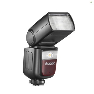 Godox V860III-S แฟลชกล้องไร้สาย TTL Speedlite Transmitter ตัวรับสัญญาณไฟแฟลชกล้องแมนนวล ออโต้แฟลช GN60 1/8000s HSS ระบบไร้สายในตัว 2.4G X พร้อมแบตเตอรี่ลิเธียมไอออน แบบชาร์จไฟได้