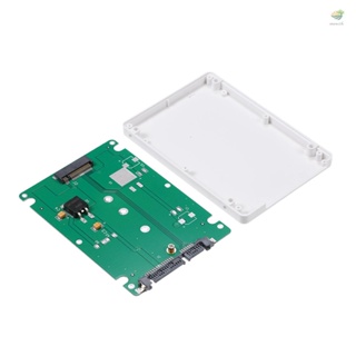 อะแดปเตอร์แปลง NGFF M.2 SSD เป็น 22Pin SATA III พร้อม 2.5 นิ้ว Enclosure 2280 2260 2242 2230 SSD