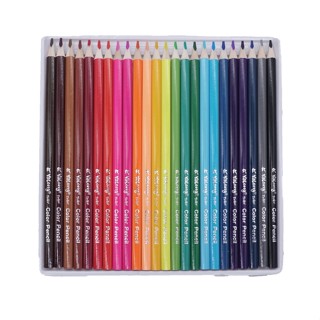 YALONG ดินสอสี YL10021-24 Triangular Colour Pencils 24 Colours