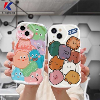 เคสโทรศัพท์มือถือเจลลี่ ขอบโค้ง ลายมอนสเตอร์ 3D แวววาว สําหรับ Realme C15 C55 C21 C11 2021 C21Y C30 C30S C31 C33 C35 C25 C20 C3 C12 C2 C25S 10 5S 5 5i 9i C17 7i C1 C25Y C2 C3i 6i C20A  Narzo 20 10 10A 20A 30A 50A 50i Prime