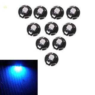 Sun เกจแดชบอร์ดรถยนต์ T3 T4 2 T4 7 5050 1 SMD 12V LED 10 ชิ้น