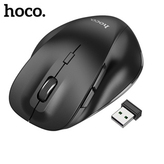 Hoco GM24 เมาส์ไร้สาย พร้อมตัวรับสัญญาณนาโน 5 ระดับ 1600 DPI 6 ปุ่ม 2.4G USB แล็ปท็อป คอมพิวเตอร์ PC MacBook ส่งจากไทย