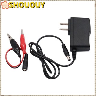 SHOUOUY อุปกรณ์ชาร์จแบตเตอรี่ 12V EU US สําหรับสกูตเตอร์ไฟฟ้า