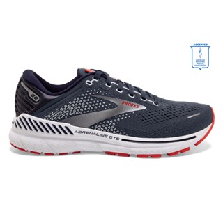 Brooks Adrenaline GTS 22 รองเท้าวิ่งถนน ผู้ชาย หน้ากว้าง นุ่ม ซัพพอร์ต