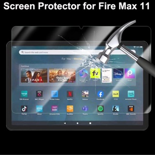 ฟิล์มกระจกนิรภัยกันรอยหน้าจอ แบบใส สําหรับ Amazon Fire Max 11 2023 FireMax11 screen protector