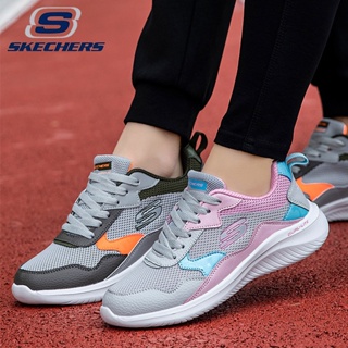 【พร้อมส่ง】 Skechers_ DUAL-LITE รองเท้าผ้าใบลําลอง ผ้าตาข่าย ระบายอากาศ ข้อสั้น เหมาะกับการวิ่ง สําหรับผู้ชาย และผู้หญิง