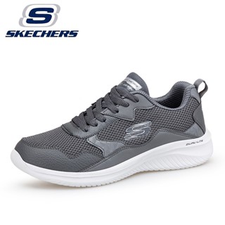 จัดส่งด่วน!! Skechers_ DUAL-LITE รองเท้าวิ่งลําลอง ผ้าตาข่าย ระบายอากาศ คุณภาพสูง สําหรับผู้ชายและผู้หญิง