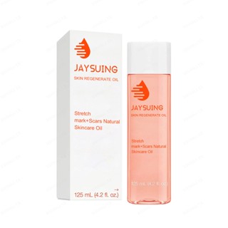 Jaysuing Scar Repair Oil เจือจางรอยแผลเป็นเครื่องหมายการตั้งครรภ์ Body Shaping Abdomen Moisturizing Massage Firms และ Smooths Skin