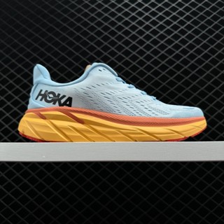 Hoka One One Clifton 8 รองเท้าวิ่ง น้ําหนักเบา ระบายอากาศ สําหรับผู้ชาย ผู้หญิง ไซซ์ 36-45 1FIM