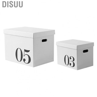 Disuu Storage Organizer Box  Dustproof Moving for Office Living Room