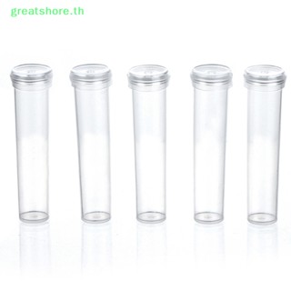 Greatshore หลอดเก็บน้ํา ลายดอกไม้ ขนาดเล็ก พร้อมฝาปิด 10 ชิ้น TH