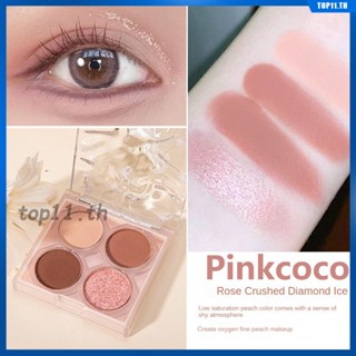 Pinkcoco Waterproof Eyeshadow 12 Color Palette Sequined Pumpkin Earth Color Non-smudge Eyeshadow Palette Makeup Palette Students Party Face Makeup (top11.th.)