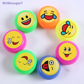 [WillBesugarT] ของเล่นโยโย่ โยโย่หน้ายิ้มน่ารัก ขนาดเล็ก สําหรับเด็ก 5 ชิ้น