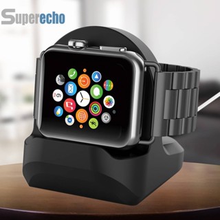 ♕พร้อมส่ง♕[superecho.th] แท่นชาร์จ แนวตั้ง แบบพกพา สําหรับ Apple Watch 1 2 3 4 5 6 SE