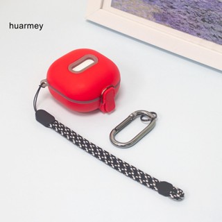 Huarmey เคสหูฟัง กันกระแทก พร้อมสายคล้อง กันหาย สําหรับ Samsung Galaxy Buds Live pro 2 1 ชุด