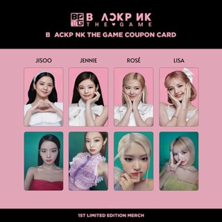 โปสการ์ด BLACKPINK BPTG BLACKPINK BPTG YG Special Edition Global Limited Edition Card JISOO JENNIE ROSE LISA Kpop