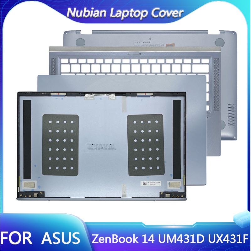 แล็ปท็อปใหม่ปกหลัง LCD/Palmrest บน/ด้านล่างสําหรับ ASUS ZenBook 14 UM431D RM431D UX431F UM431DA BX43
