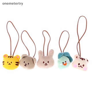 Onem พวงกุญแจ จี้รูปหมีน่ารัก ขนาดเล็ก สวยหรู ป้ายชื่อ สําหรับตกแต่งกระเป๋าเด็กอนุบาล