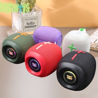 ลําโพงเครื่องเล่นเพลง บลูทูธ 5.3 TWS 1800mAh แบบพกพา [highways.th]