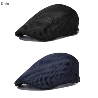 [Dhin] New Men Berets Spring Autumn Winter British Style Newsboy Beret Hat Retro England Hat Male Hats Peaked Painter Caps for Dad COD