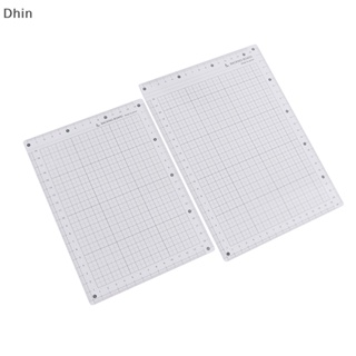 [Dhin] A4 B5 A5 PVC Students Wrig Desk Pad Transparent Ruler Board Measuring Supplie COD