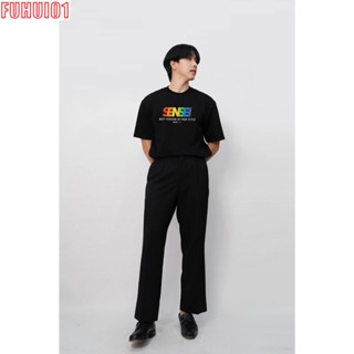 (Fuhui01) 🌈เสื้อยืดแขนสั้นOVERSIZE LGBTQ2