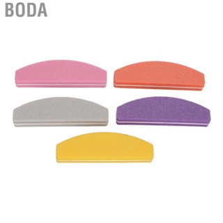 Boda Nail Buffer Block  5Pcs Washable File Fine Polishing Wide Application for Salon