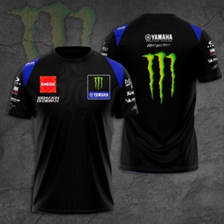 เสื้อยืด ลาย Monster Energy Yamaha