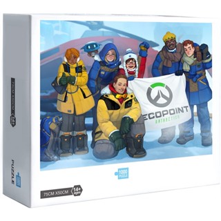 จิ๊กซอว์ปริศนา Overwatch Blizzard ของเล่นเสริมการเรียนรู้ สําหรับเด็ก และผู้ใหญ่ 1000 ชิ้น