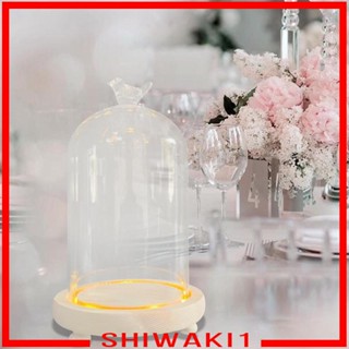 [Shiwaki1] โหลแก้วใส ทรงโดม กันฝุ่น สร้างสรรค์ DIY สําหรับตกแต่งงานแต่งงาน