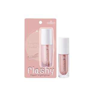 Odbo Flashy Liquid Highlighter #OD1311 : โอดีบีโอ แฟลชชี่ ลิควิด ไฮไลท์เตอร์ ไฮไลท์ เนื้อลิคลิดผสมชิมเมอร์ x 1 svl