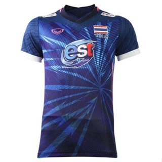 เสื้อกีฬาแขนสั้น ลายทีมชาติวอลเลย์บอลไทย ทีมชาติไทย 2023