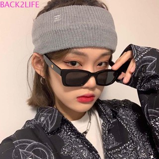 Back2life Jennie แว่นตากันแดด ทรงสี่เหลี่ยม ป้องกันรังสียูวี สะท้อนแสง UV400 สไตล์เรโทร สําหรับผู้ชาย ผู้หญิง