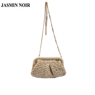 Jasmin NOIR กระเป๋าสะพายไหล่ สะพายข้าง สายโซ่ สําหรับผู้หญิง