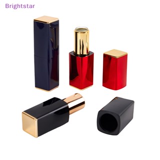 Brightstar 1 ชิ้น หลากสี DIY หลอดลิปบาล์มเปล่า ทรงสี่เหลี่ยม ใหม่