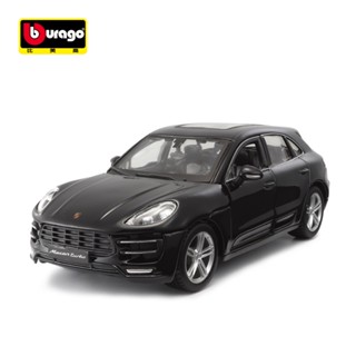 โมเดลรถยนต์ Porsche Macan โลหะผสม ขนาด 1:24 ของเล่นสําหรับเด็กผู้ชาย