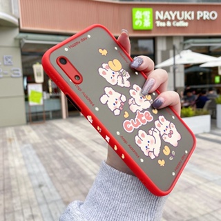 เคสโทรศัพท์มือถือ ซิลิโคนนิ่ม บาง กันกระแทก ลายการ์ตูนกระต่ายน่ารัก สําหรับ Huawei Y6 Pro 2019