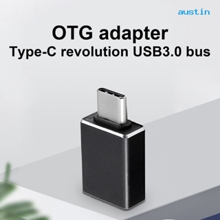 Ay_otg อะแดปเตอร์แปลง Type-C เป็น USB 3.0 อะลูมิเนียมอัลลอย ขนาดเล็ก สําหรับโทรศัพท์มือถือ