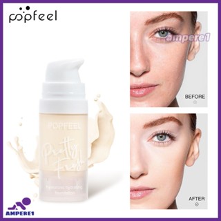 Popfeel Concealer Liquid Foundation Cream Waterproof Sweat-proof Create Flawless Skin Facial Cosmetics -AME1