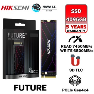 COINSคืน15%⚡FB9JMZV6⚡ HIKSEMI FUTURE SERIES SSD 4096GB PCIE GEN4 X 4 NVME READ 7450MB/S WRITE 6500MB/S รับประกัน 5 ปี