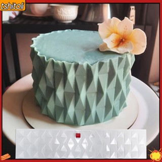 {tshitoli} แม่พิมพ์พลาสติก 3D สําหรับทําเค้ก DIY