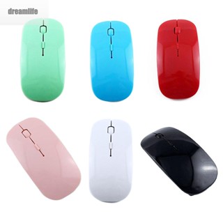 【DREAMLIFE】1PCS Black 3.0 Wireless Mouse 1600DPI Mini Mice For Computer/PC/Laptop