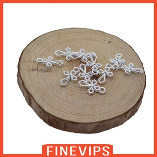 [Finevips] จี้ลวดลาย สไตล์วินเทจโบราณ สีทอง สําหรับทําเครื่องประดับ DIY 100 ชิ้น