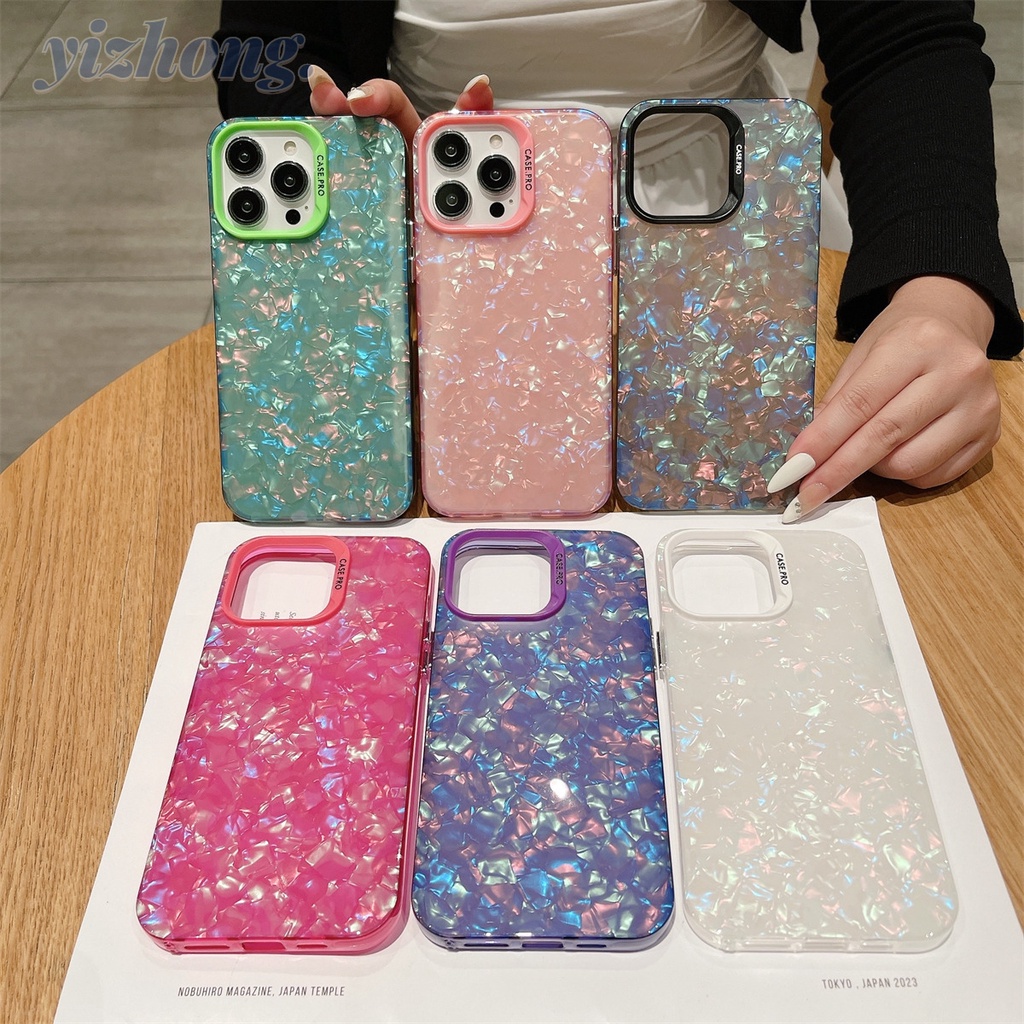 เคสโทรศัพท์มือถือ TPU แบบนิ่ม ป้องกันรอยขีดข่วน กันกระแทก กันฝุ่น สีสันสดใส สําหรับ iPhone 15 11 14 13 Pro Max 12Pro