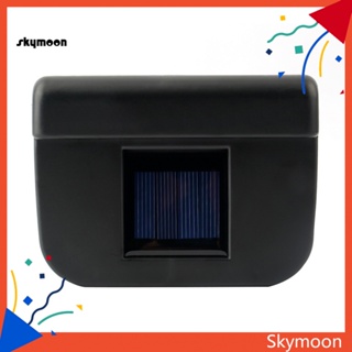 Skym* พัดลมระบายความร้อนอัตโนมัติ พลังงานแสงอาทิตย์ สําหรับหน้าต่างรถยนต์