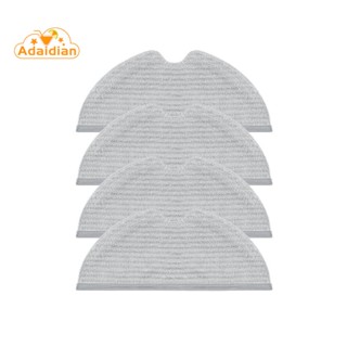 อะไหล่ผ้าม็อบ แบบเปลี่ยน สําหรับหุ่นยนต์ดูดฝุ่น Xiaomi Mijia 2C STYTJ03ZHM 4 ชิ้น