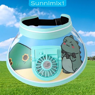 [Sunnimix1] หมวก พัดลมระบายความร้อน ปรับความเร็วได้ พร้อมพัดลม ที่บังแดด เหมาะกับฤดูร้อน สําหรับเด็ก ตกปลา ท่องเที่ยว ตั้งแคมป์ ของขวัญ