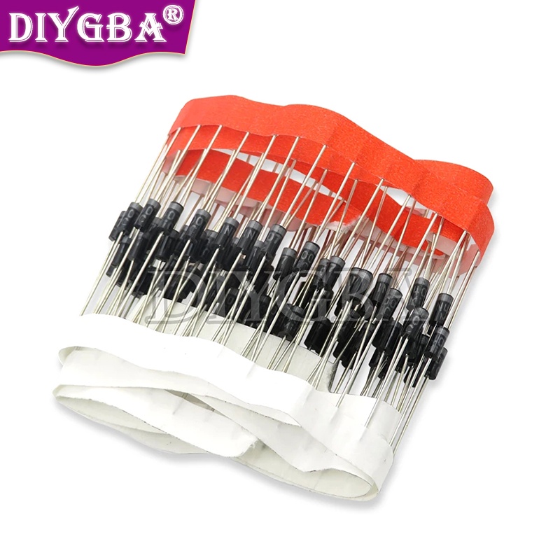 20PCS Schottky Rectifier Diode1N5408 1N5404 1N5401 1N5822 1N5818 UF5408 UF5402 หลอดตัวต้านทานแบบอินไ