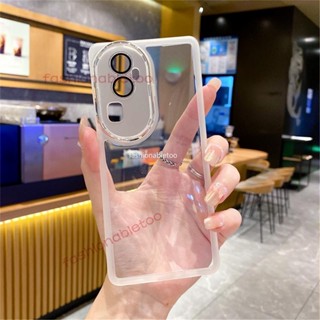 เคสซิลิโคนนิ่ม ทรงสี่เหลี่ยม กันกระแทก สําหรับ Oppo Reno 10 pro plus 10pro+ 10proplus Reno10 pro Reno10pro 2023