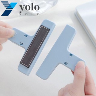 Yolo ที่หนีบกระดาษ แบบแม่เหล็ก Journaling|แฟ้มโฟลเดอร์ กระดาษโน้ต อเนกประสงค์ เครื่องเขียน สําหรับโรงเรียน